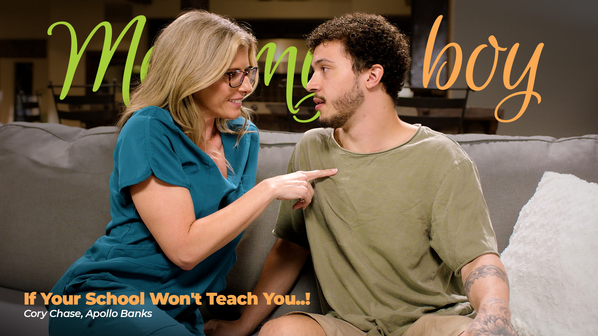 Mommys Boy Cory Chase, Apollo Banks If Your School Won't Teach You..!